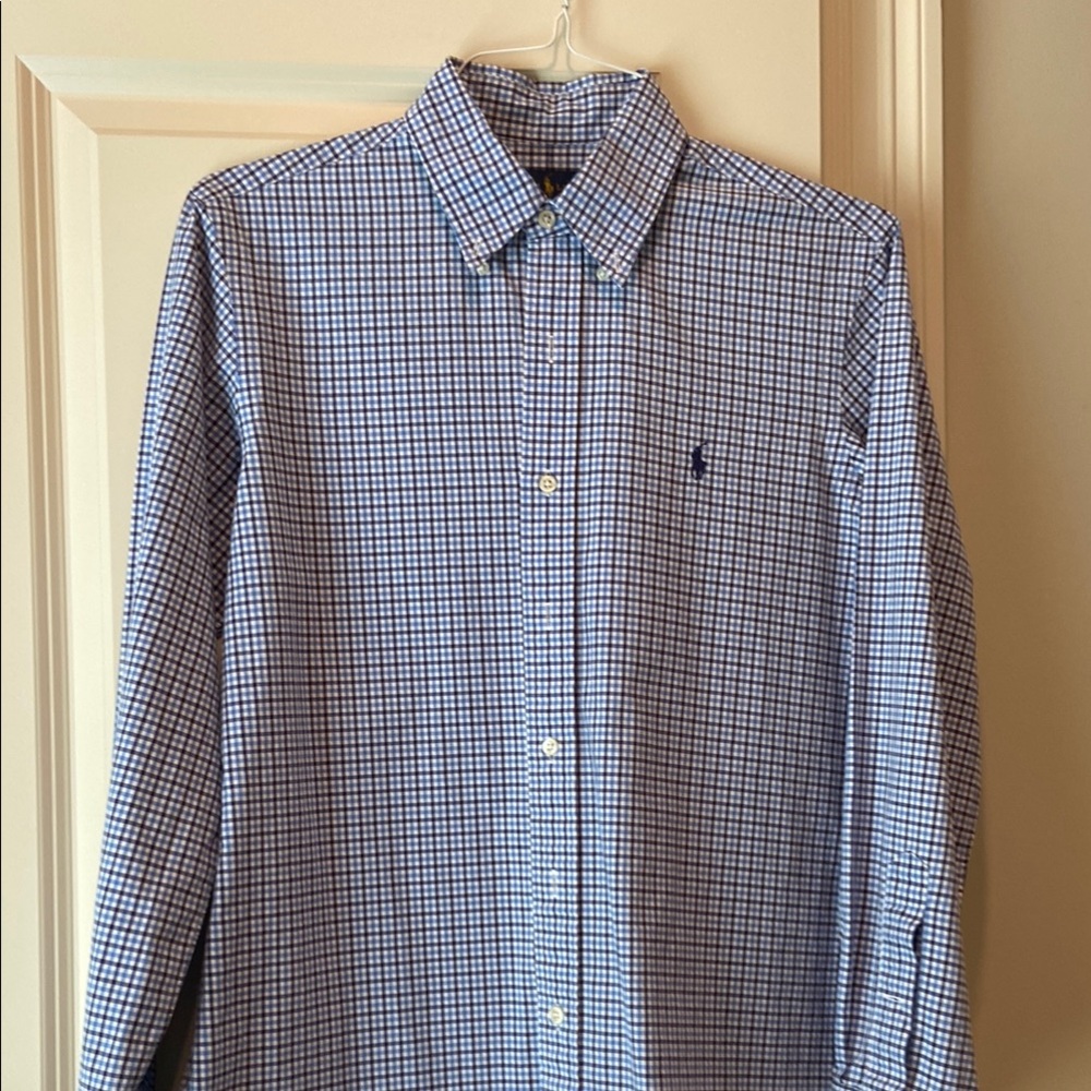 Polo by Ralph Lauren Blue Casual Button Down Shirt